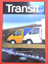 1999 FORD TRANSIT RANGE Sales Brochure Van Minibus Tourneo Flareside Tipper MINT