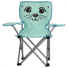 Kids Folding Deck Chair Green