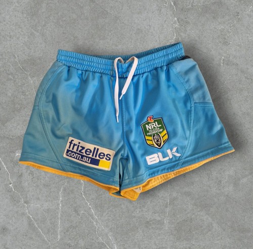 Mens rugby league shorts gold - mens,