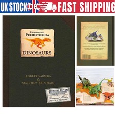 3D Prehistorica Dinosaurs Encyclopedia Kids Education Stereo Book Birthday Gift