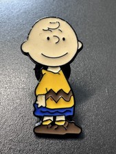 Charlie Brown Enamel Pin Badge