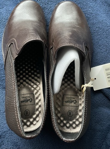 Cotton traders heeled brown - cotton,