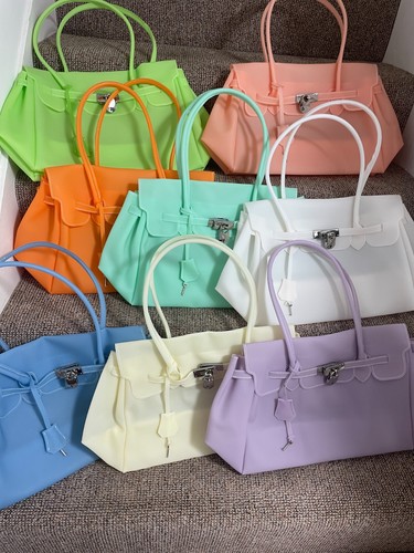 Pvc shoulder jelly bag - pvc,