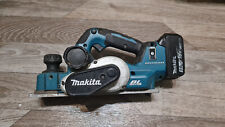 Makita 18v DKP181 Cordless Planer With 5Ah Battery Used Condition 2019 Model