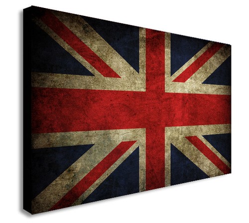 Union jack canvas wall art - jack,