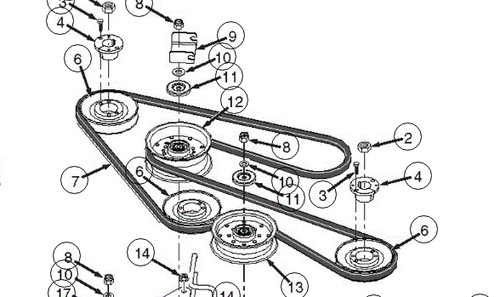 Fits scag deck blade - deck, pix