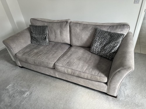 Furniture village grey fabric - village,