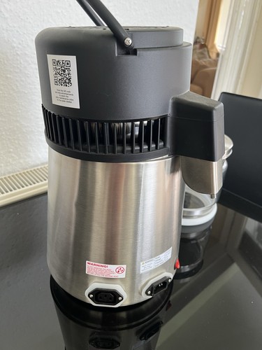 Water distiller stainless - water,