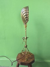 Arts & Crafts Pullman lamp in the style of W.A.S. Benson: rewired