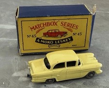Vintage Lesney Matchbox No.45a Vauxhall Victor & Original Box, Model Car GPW