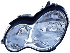 Mercedes C Class W203 Headlight Lh Left Nearside Passengers Not Coup 2005-2007