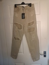 Miss Guided Denim Ripped Jeans