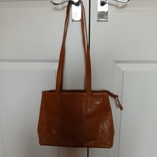 Tan leather bag