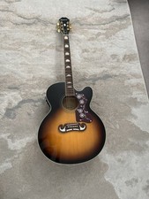 Epiphone J-200 EC Studio (EJ-200SCE), Vintage Sunburst