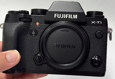 Fujifilm Fuji X-T1 Black 16.3MP Mirrorless Camera Body English Language