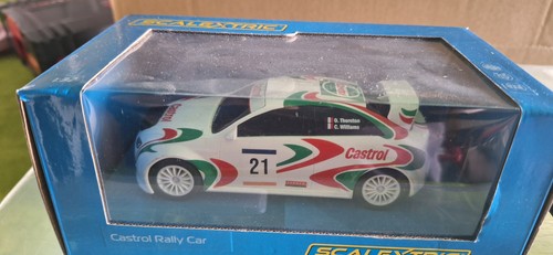 Scalextric rally car - scalextric,