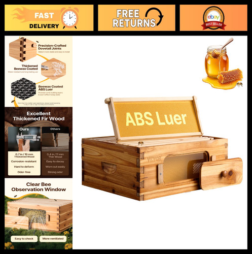 Frame medium bee hive box - frame,