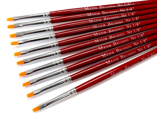 Major brushes orange - major,