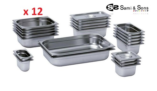 Xstainless steel gastronorm - 12,