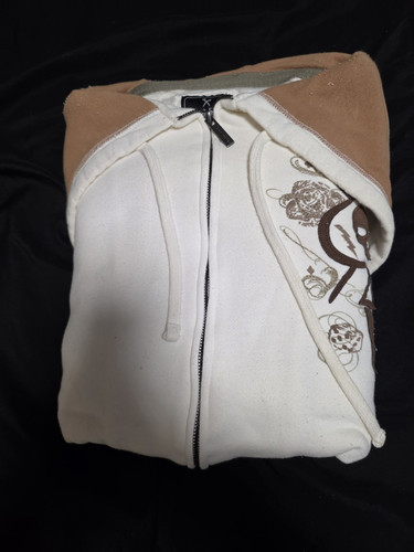 Marc ecko hoodie ivory vintage - marc,