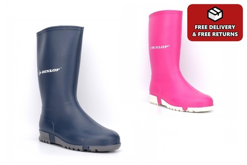 Dunlop girls wellies - wellies, boys