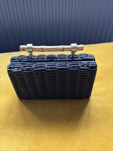 Zara black woven wicker basket - zara,