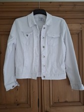 White Denim Jacket Medium