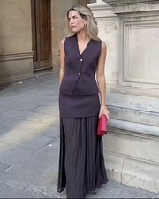 ZARA WOMAN NEW FW24 BROWN