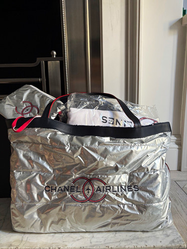 Chanel airlines metallic - airlines,