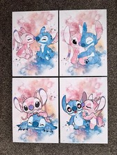 4 Piece Set Of Stitch Wall Art