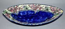 VINTAGE MALING LUSTRE OVAL DISH BOWL c1940