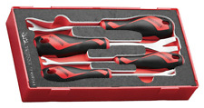 Teng Tools TEASR04A Trim & Penal Fastener Clip Removal Set In Foam - 4 Piece
