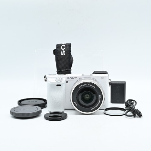 Sony alpha a6000 white - sony,