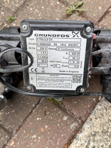 Grundfos 98950220 regenerative - grundfos,