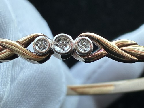9ct solid gold infinity - 9ct,