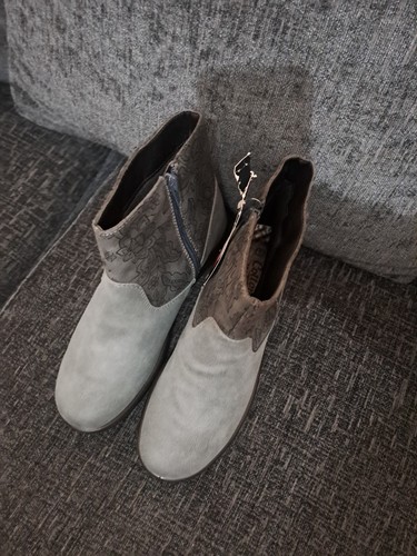 Ankle flexi sole - flower, boots