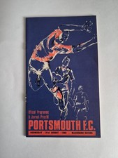 Portsmouth V Blackburn Rovers 21/8/1968 Programme VGC No Writing