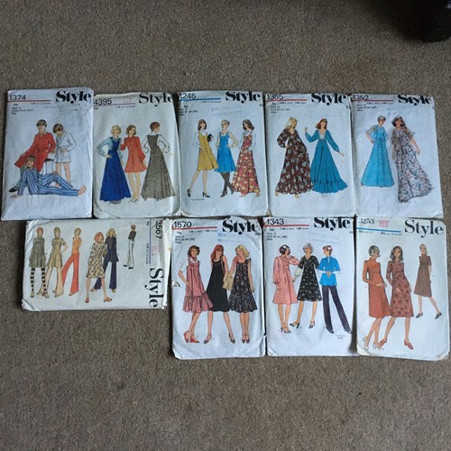 Style sewing patterns - 9, x