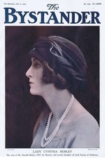 LADY CYNTHIA MOSLEY Wife of Oswald Mosley - Antique Print 1923