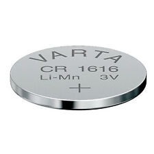 Varta CR1616 3V Li-Mn Button Cell Batteries, 2, 5, 10 or 20 Quantity
