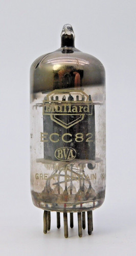 Mullard ecc82 12au7 - 12au7, short
