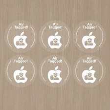 Air Tag Security Stickers For Car Van Motorbike Taxi, Tracking Alarm Anti Theft