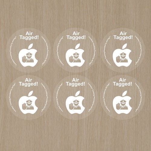 Air tag security - tag, stickers