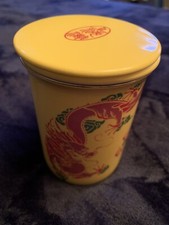 Shanghai Tang Yellow Oriental Fine Bone China Mug with Tea Strainer & Lid (1)