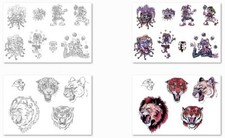 Tattoo flash 145 designs - tattoo, 40