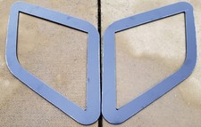 FOCUS RS MK3 STYLE ABS PLASTIC UNDER BONNET VENT TRIM PLATES OEM SATIN BLACK