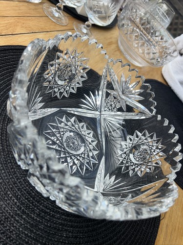 Cut glass bowl - likely, from