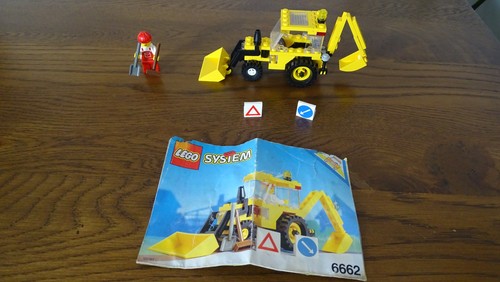 Lego 6662 backhoe - lego,