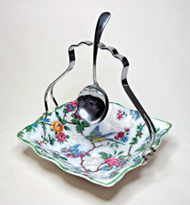 Midwinter blue tit chintz - blue,