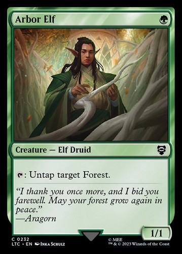 Mtg arbor elf - mtg, ltc